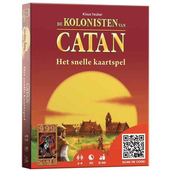 de kolonisten van Catan: het snelle kaartspel